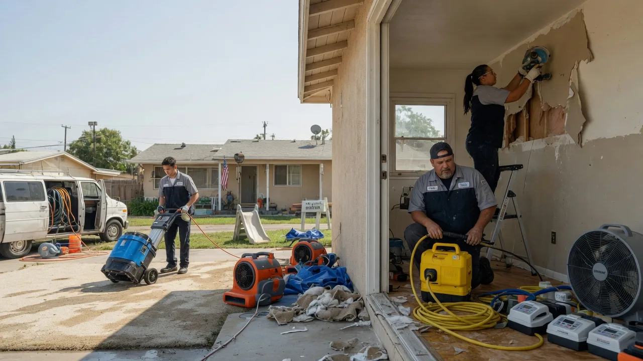 Water Damage Restoration in Plevna, KS near me